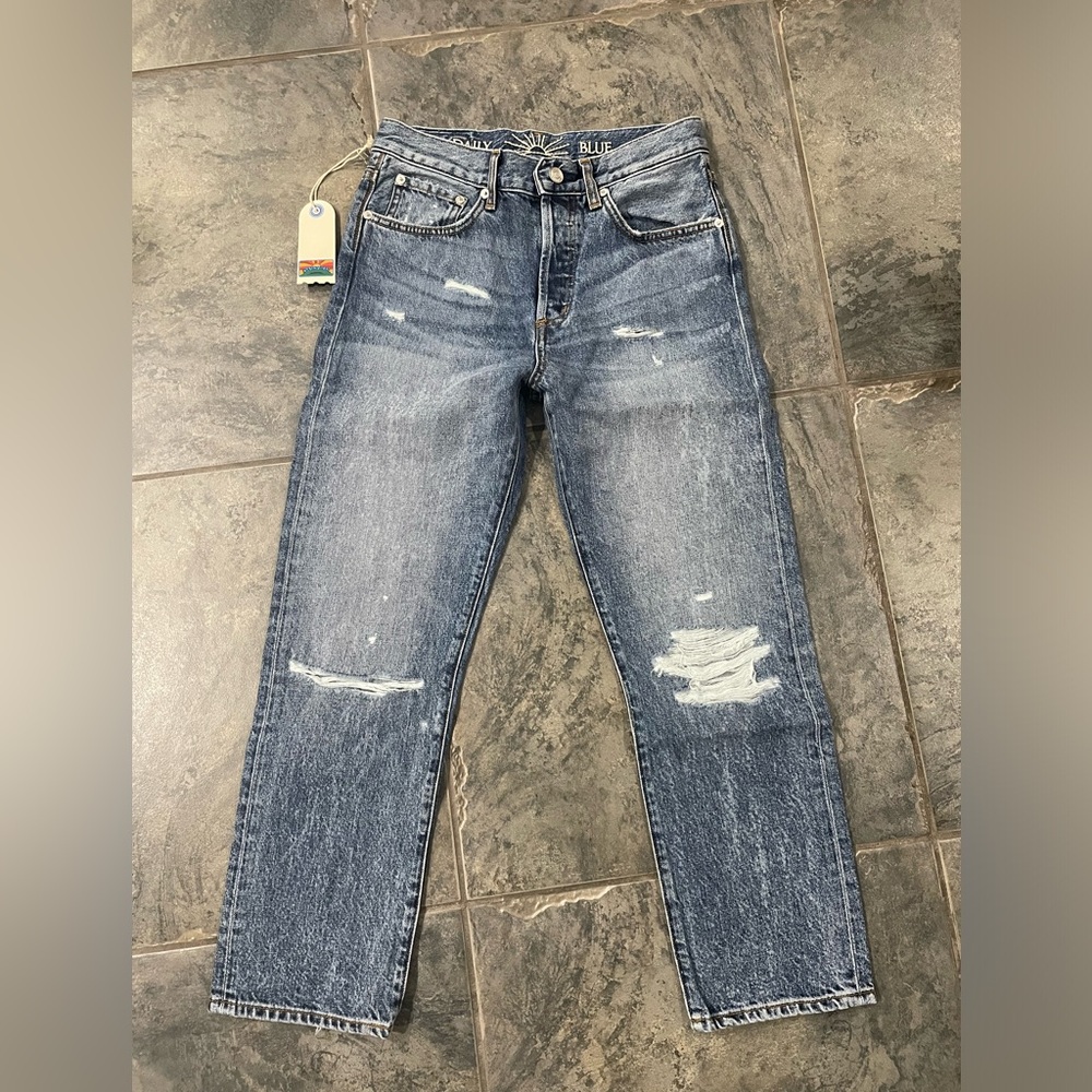 NWT Daily Blue Denim  by AG Adriano Goldschmied Hype Ankle Jean Sz 26 $398